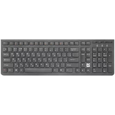 Клавиатура беспроводная Defender UltraMate SM-535 RU черный