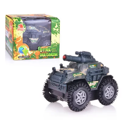 Машина "Dyna magnum" перевертыш, на батарейках, в коробке 2052A