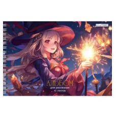 Альбом для рисования А4 40л "Волшебная библиотека" КанцЭксмо АСГ2Л402518