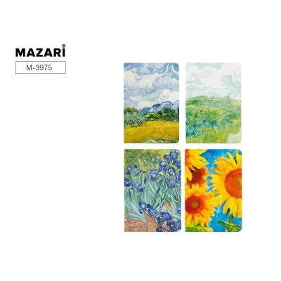 Блокнот M-3975 VINCENT VAN GOGH 14,5 х 10,5 см, 96 л. M-3975*