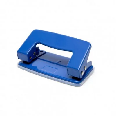 Дырокол Alingar 10л., металлический,  синий AL5521