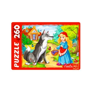 ПАЗЛЫ 260 элементов. КРАСНАЯ ШАПОЧКА (Арт. ПУ260-0478)