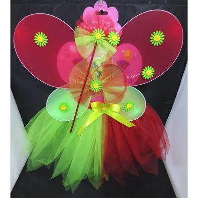 Карн.набор 4пр. /крылья, ободок, палочка, юбка/ 141-747O 262-146