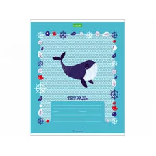 "ECO" Тетрадь 12л А5ф Класс "С" клетка на скобе серия -Живой уголок- 067755