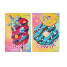 БЛОКНОТ А7 48л. ДЕСЕРТЫ МЕЧТЫ (Б48-7979) КБС, цвет.мелов.обл, блок-офсет Б48-7979