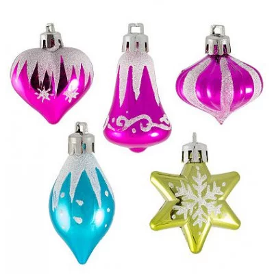 Набор елочных украшений "Ассорти" (5шт)