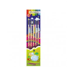 Кисти в наборе 05шт пони №1,2,3,4,5 круглые ATTOMEX 8072725 Россия