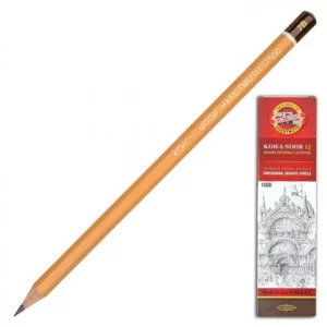Карандаш ч/г Koh-I-Noor "1500" 7В, заточен. Koh-I-Noor 025670