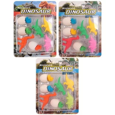 Набор ластиков "Мир динозавров" DV-14941