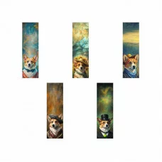 Закладки 60х205 1л "Великие корги" КанцЭксмо ЗП50366