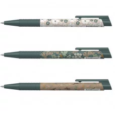 Ручка шариковая автоматическая ErichKrause Natural Life Matic&Grip 0.7, цвет чернил синий 54528