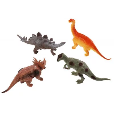 Игрушка пластизоль Играем Вместе Динозавры 4шт в пак В1084626-R