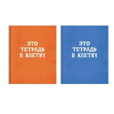 Тетрадь А5 60л "Просто тетрадь в клетку" КанцЭксмо ТСЛ608421