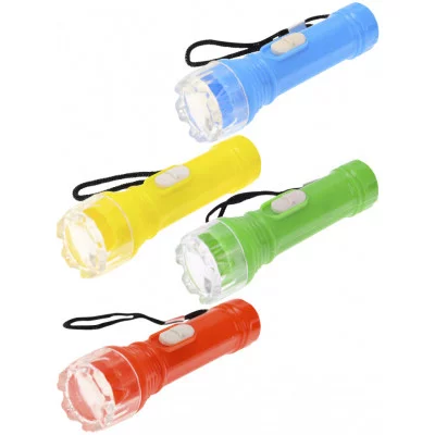 Фонарик из пластика цвет микс Z025