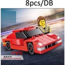 Конструктор "Машинка"80 дет.в коробке