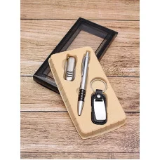 Набор подарочный 3 в 1 "Лучшему мужчине" (ручка, брелок, нож) ПН-2556 466-5-305-42556-7
