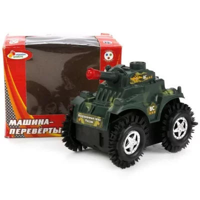 Машина-перевертыш на бат.кор.12*9*10см ИГРАЕМ ВМЕСТЕ  B966967-R