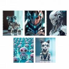 Тетрадь А5 96л "Future" КанцЭксмо ТС968851