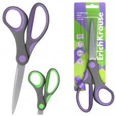 Ножницы ErichKrause Comfort, 20.5см, ассорти  35111
