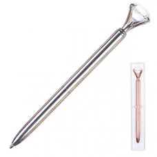 Ручка M-7323 шариковая с поворот. механизмом DESIRE,СИНЯЯ 1.0 мм, корпус металл, цвет корпуса ассорти уточняйте при заказе