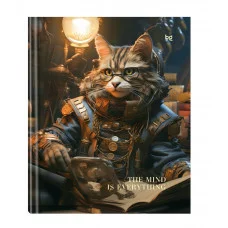 Тетрадь на кольцах А5, 120л., BG "Стимпанк", глянцевая ламинация 367493