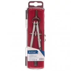 Готовальня Alingar, 2 предмета, металлический циркуль, грифель, пластиковый футляр AL325