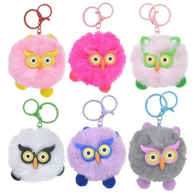 Мягкая игрушка-брелок "Совушка" 7 см. M1147