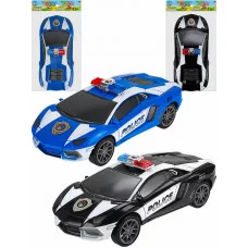 Машинка инерционная "Полиция" 16 см, цвет микс, пластик, в пакете ( Арт. 2116601)