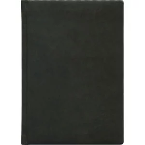 Ежедневник недатир.А5 160л.лин.КОРОНА черн.софт.обл 160-2732