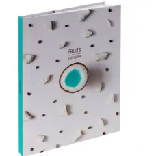 ЕЖЕДНЕВНИК А5,128л. КОКОС И КОФЕ (128-9907) 7БЦ,софт-тач лам, песок глянц, нед 128-9907