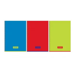 Тетрадь 120л., А4, клетка, на гребне BG "Copybook", глянцевая ламинация  358323