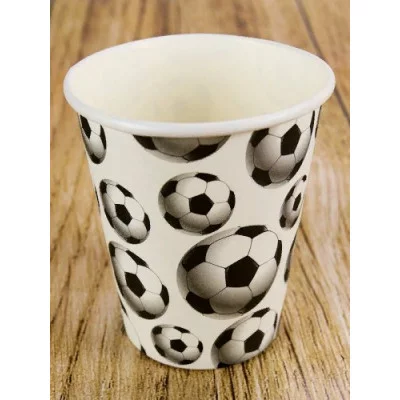 Бумажные стаканы Футбол, 250 мл, 6 шт ФЛ-2799