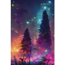 Книга для записей А6 64л "Переливы" КанцЭксмо КЗ6644116