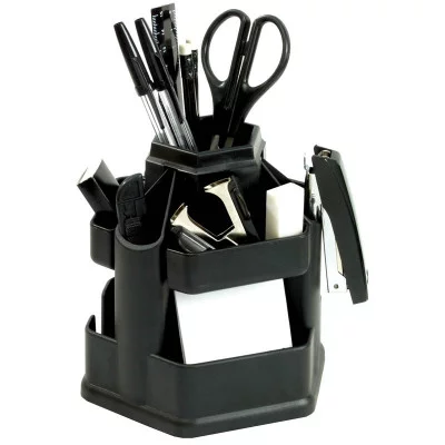 Набор офисный 13 предметов вращающийся "Офисный" черный FREGATTE 88 370536