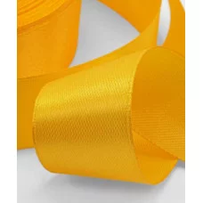Лента атласная №16 25мм*25±1ярд(23м±1м) жёлтый 3019767