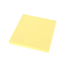 Бумага для заметок с клеевым краем ЖЕЛТАЯ ЗБ-1556 76х76 мм, 80л, ТМ Legend