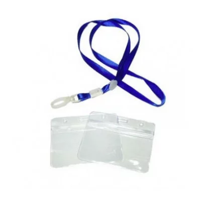 Бейдж горизонтальный BL-483 10*8 с лентой 125770 125770гориз