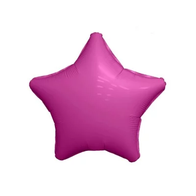 Шар Agura Мистик Звезда Гранатовый (19д, 48см, 25шт) 757277