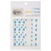 Наклейки-стразы Alingar, акриловые, "Синии капли", пакет с европодвесом AL10199
