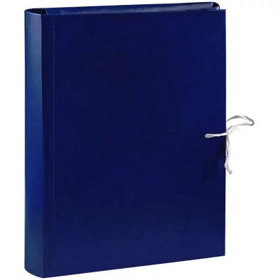 Папка архивная с мягкими клапанами OfficeSpace, покрытие БВ, с 4 завяз., ширина корешка 50мм,ассорти