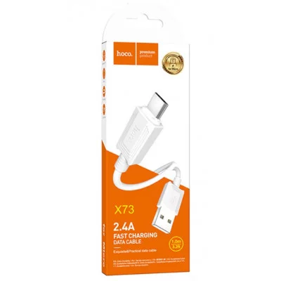 Кабель Hoco (X73) micro USB, белый 6931474767318