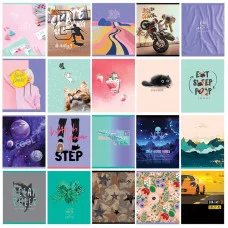 Тетрадь 48л., А5, линия BG "Super Mix-20", 1 шт, эконом 338746