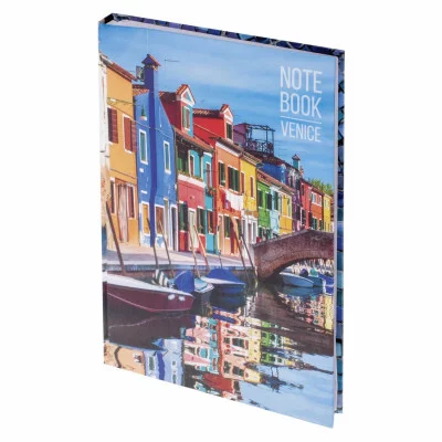 Блокнот БОЛЬШОЙ ФОРМАТ 215х295 мм А4, 80 л. твердый, клетка, STAFF, Венеция 111597