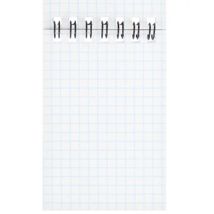 Блокнот А7 40л. на гребне ЧЁРНО-СЕРЫЙ ДИЗАЙН обл.-мел.кар бл-офсв клетку  Б40-9326