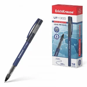 Ручка-роллер ErichKrause UT-1300 Stick Classic 0.7, цвет чернил синий  55395