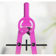 Готовальня Berlingo "Radiance", 2 предмета, циркуль 170мм, желтый/розовый градиент, пластиковый футляр 339133