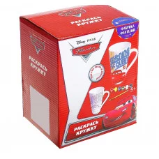 Набор для росписи керамической кружки "Disney Тачки" 410-33074 1275610