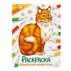 Окружающий мир. Раскраска. Домашние животные Стрекоза - Окружающий мир. Раскраска 978-5-9951-5767-0