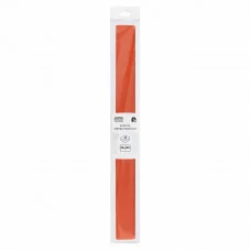 Бумага крепированная ТРИ СОВЫ, 50*250см, 32г/м2, лосось, в рулоне, пакет с европодвесом 334837