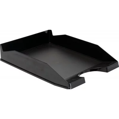 Лоток для бумаг пластиковый ErichKrause Office, Classic, черный 16249